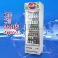 Upright Beverage Display Chiller with Single Glass Door